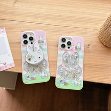 Load image into Gallery viewer, Bling Miffy Magsafe iPhone Case with Grip
