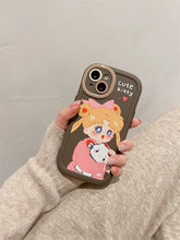 Load image into Gallery viewer, Sailor Moon X Hello Kitty iPhone Case
