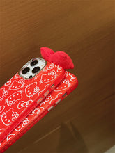 Load image into Gallery viewer, 3D Beau Bow Hello Kitty iPhone Case
