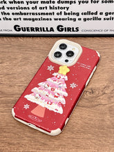 Load image into Gallery viewer, Hello Kitty on Xmas Tree iPhone Case
