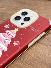 Load image into Gallery viewer, Hello Kitty on Xmas Tree iPhone Case

