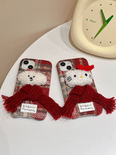 Load image into Gallery viewer, Hello Kitty Wears Scarf iPhone Case
