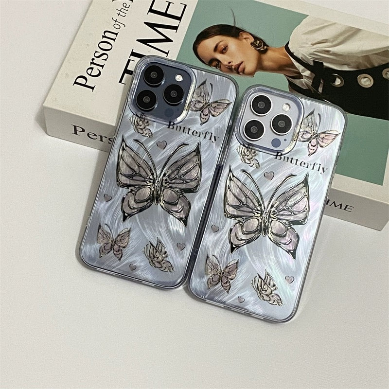 Aurora Butterfly iPhone Case