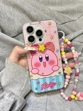 Load image into Gallery viewer, Star Kirby iPhone Case with Chain
