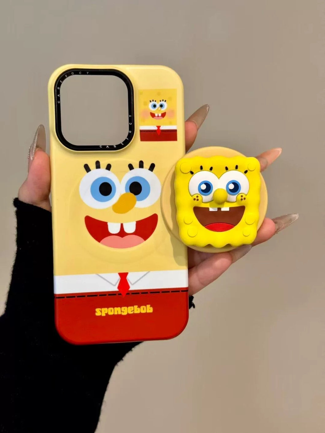 Spongebob and Patrick Star Magsafe iPhone Case