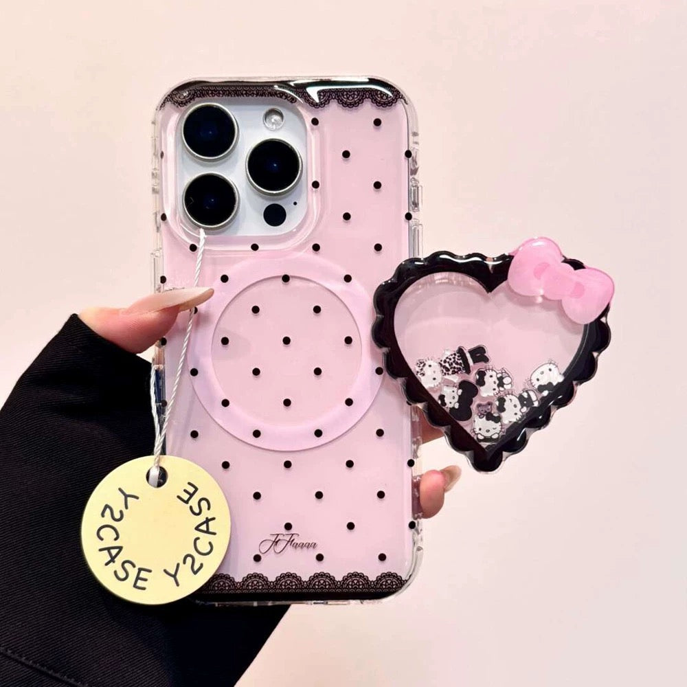 Hello Kitty Heart Magsafe iPhone Case