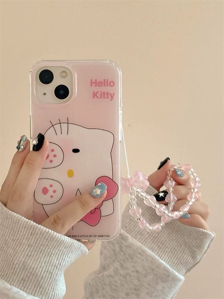 Hello Kitty Winky Face iPhone Case