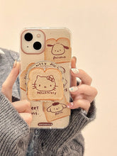 Load image into Gallery viewer, Sanrio Family Magsafe Grip iPhone Case
