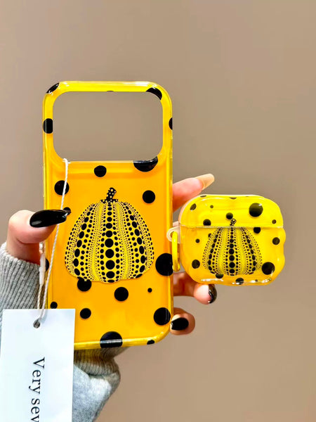 Yayoi Kusama Pumpkin iPhone/AirPods Case – Shinity showCase