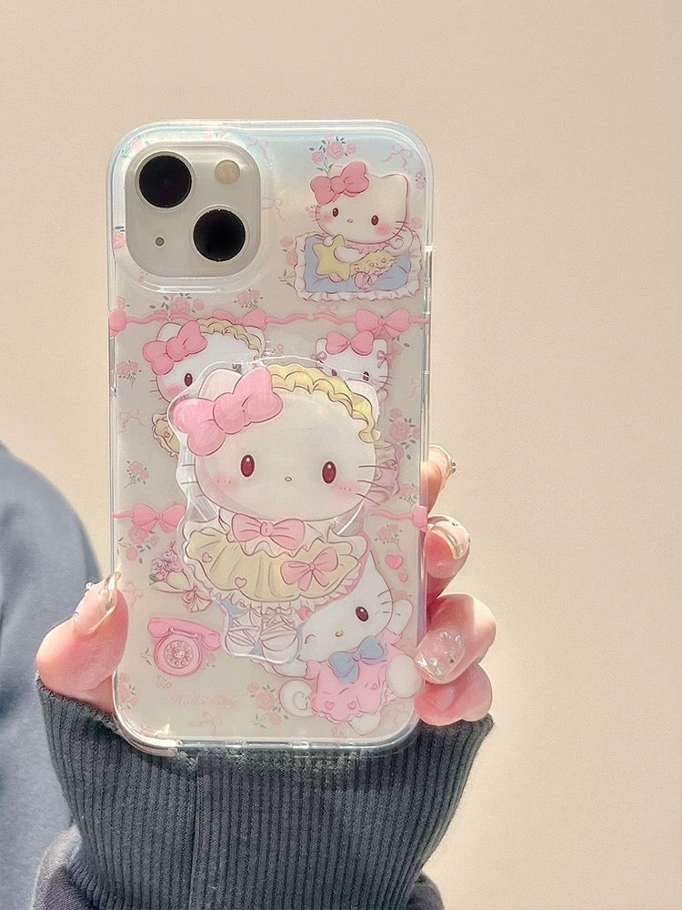 Ballerina Hello Kitty iPhone Case with Grip