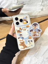 Load image into Gallery viewer, JellyCat Penguin Magsafe iPhone Case with Grip
