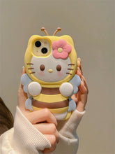 Load image into Gallery viewer, Bumble Kitty iPhone Case
