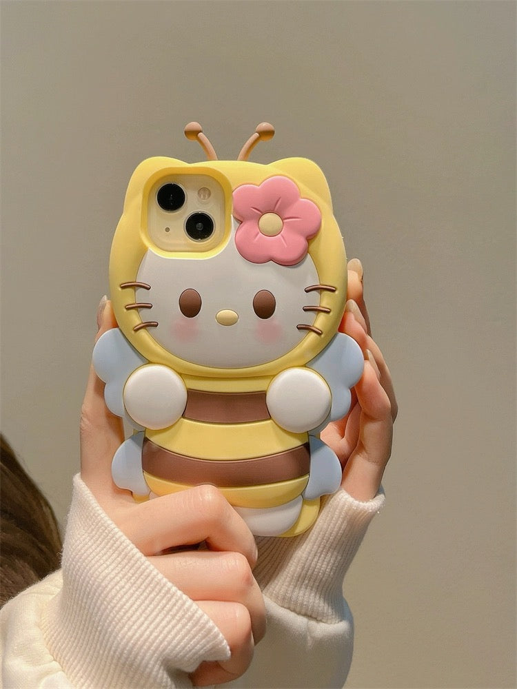 Bumble Kitty iPhone Case