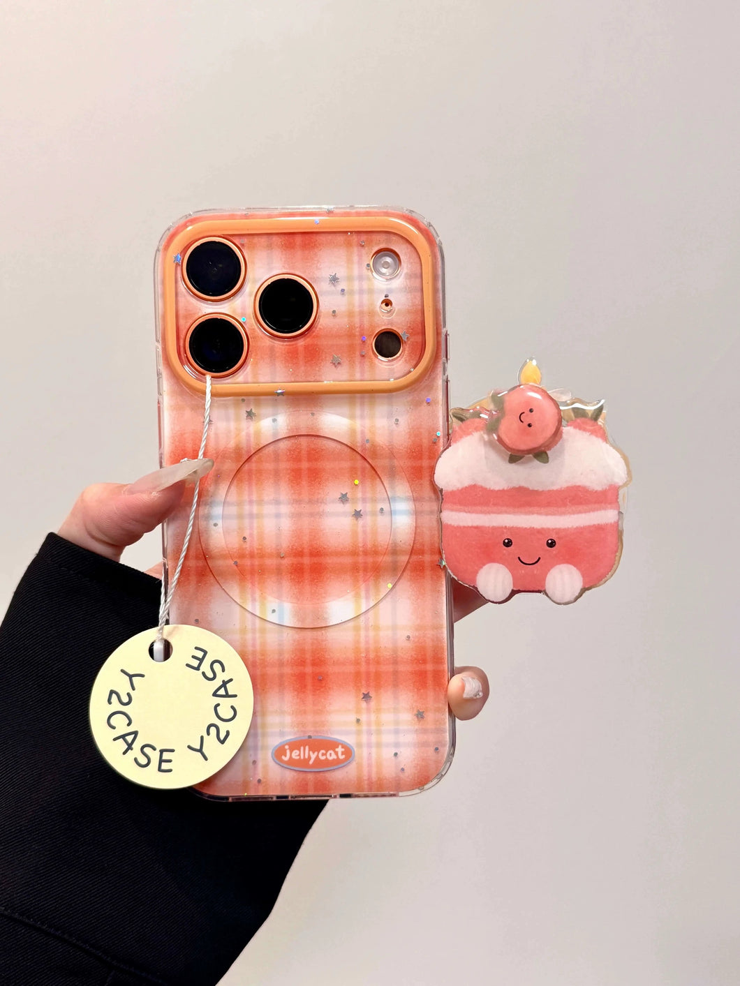 Jelly Cat Peachy Cake Magsafe iPhone Case Shinity showCase Jelly Cat Peachy Cake Magsafe iPhone Case Shinity showCase