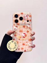 Load image into Gallery viewer, Hello Kitty in Fall Magsafe iPhone Case
