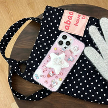 Load image into Gallery viewer, Hello Kitty with Unicorn Grip iPhone Case
