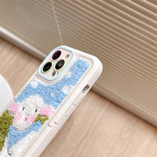 Load image into Gallery viewer, Embroidery Cute Sheep iPhone Case
