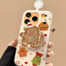 Load image into Gallery viewer, Jelly Cat Christmas Magsafe iPhone Case
