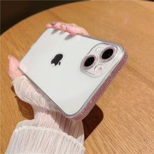 Load image into Gallery viewer, Transparent Bling Bling iPhone Case
