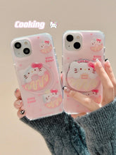 Load image into Gallery viewer, Hello Kitty Donut Magsafe Grip iPhone Case
