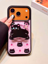Load image into Gallery viewer, Black Cat Magsafe iPhone Case
