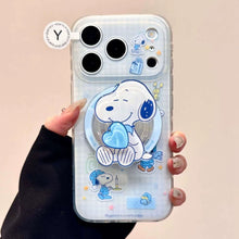 Load image into Gallery viewer, Winter Time Snoopy Magsafe iPhone Case
