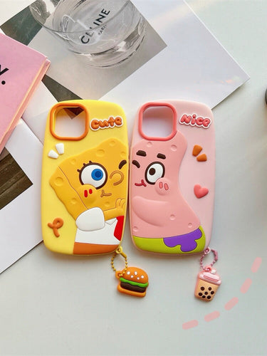 SpongeBob and PatrickStar Couple iPhone Case