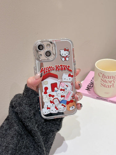 Hello Kitty in the House iPhone Case