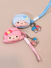 Load image into Gallery viewer, Twin Star AirPods Case with Chain
