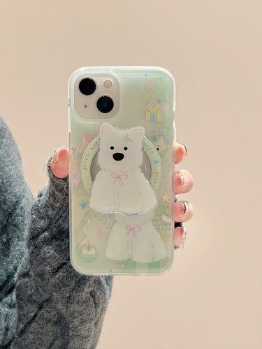 Cute West Highland Terrier Magsafe iPhone Case