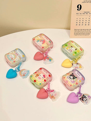 Cute Sanrio Family AirPods Case