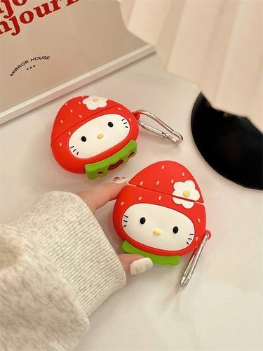 Hello Kitty Strawberry AirPods Case