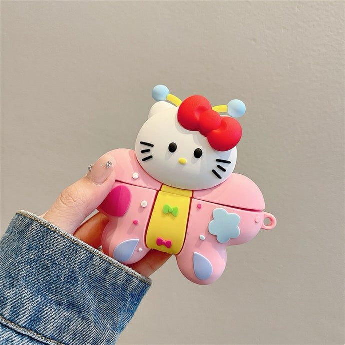 Hello Kitty Butterfly AirPods Case