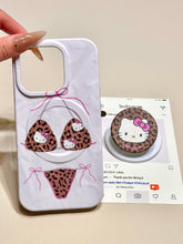 Load image into Gallery viewer, Pink Bikini Hello Kitty Magsafe iPhone Case
