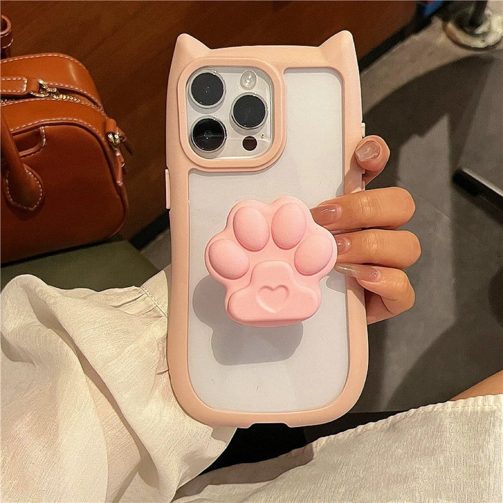 Soft Silicon Cat Ear iPhone Case