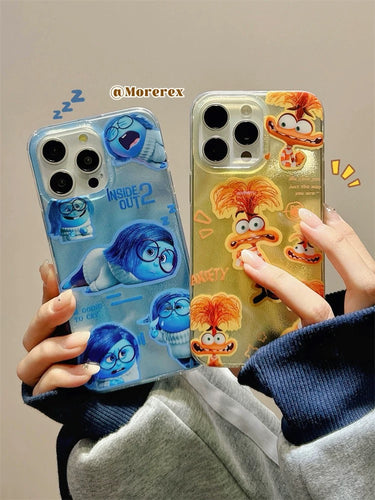 Inside Out Character iPhone Case