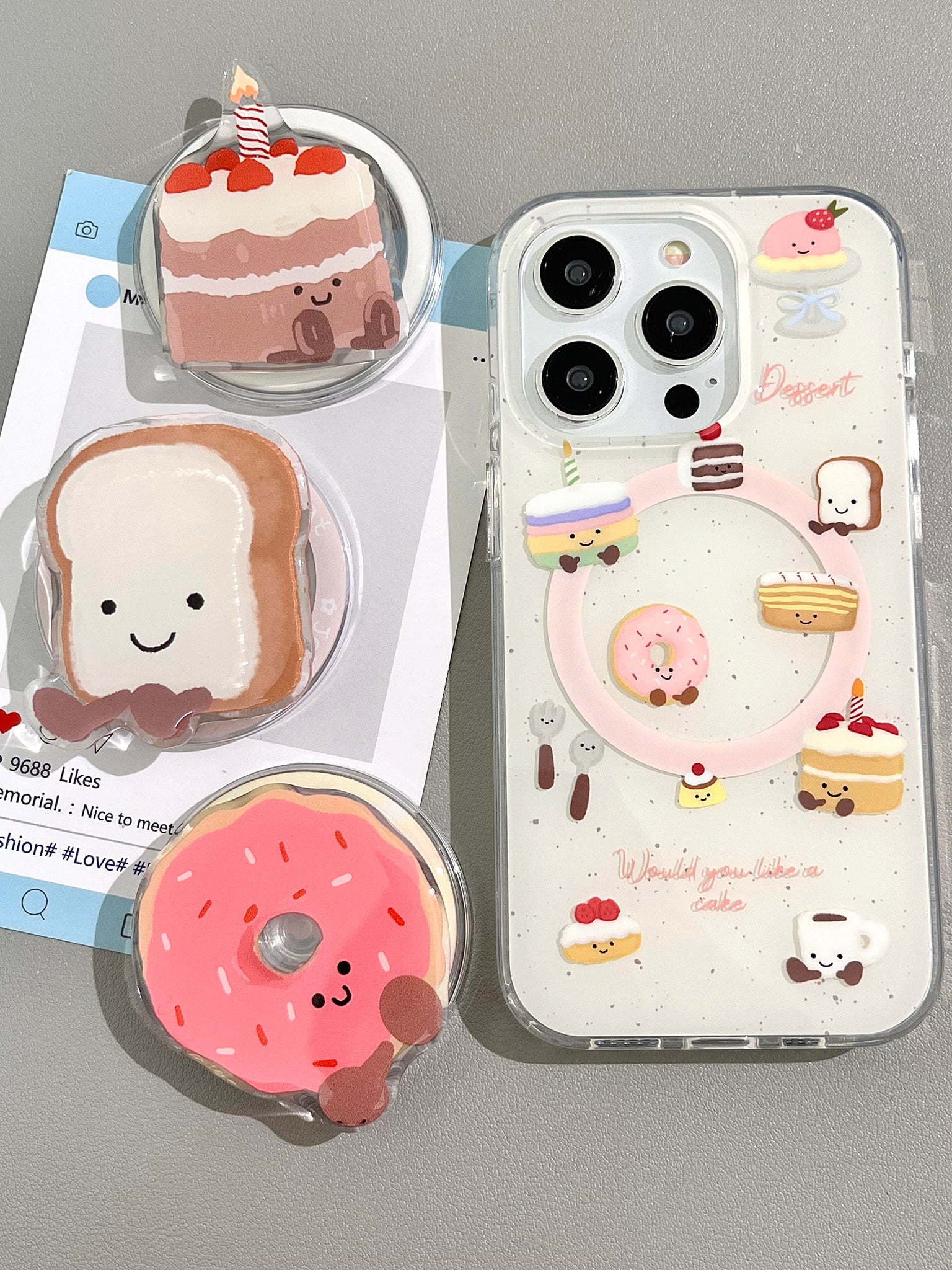 Jelly Cat Dessert Magsafe iPhone Case – Shinity showCase Jelly Cat Dessert Magsafe iPhone Case – Shinity showCase