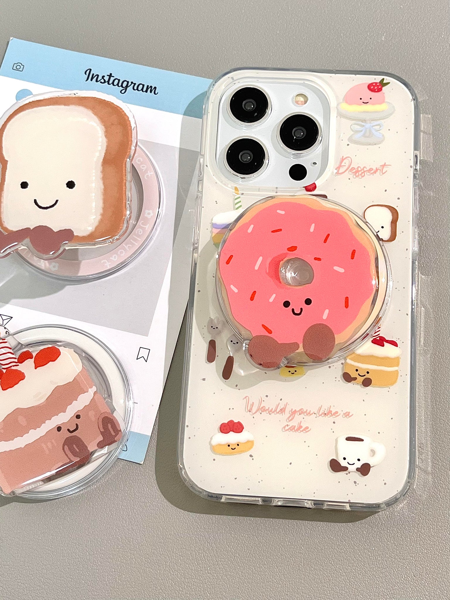 Jelly Cat Dessert Magsafe iPhone Case Jelly Cat Dessert Magsafe iPhone Case